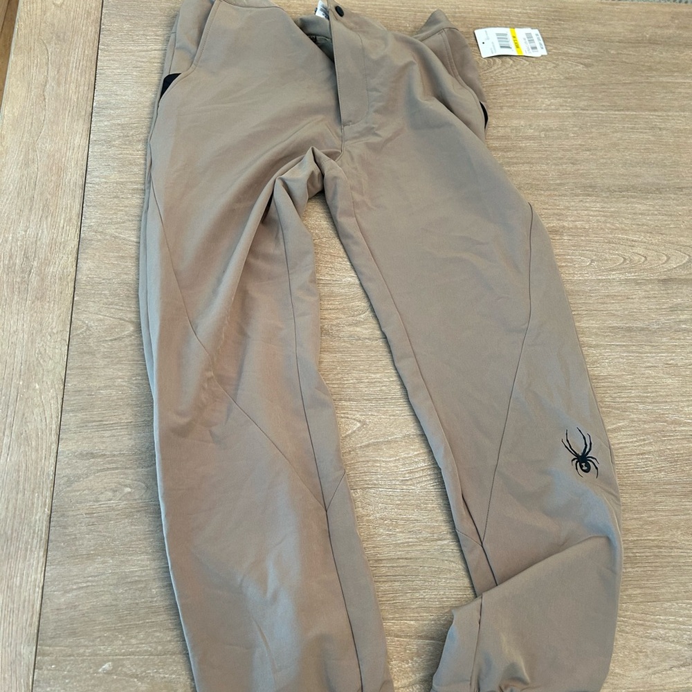 Spyder Tan Chino Pants Versatile Cotton Blend